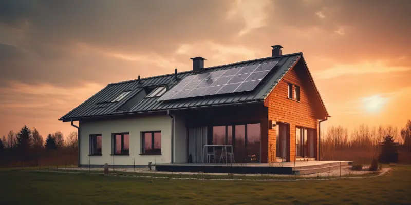 Energia Solar instalada em uma residência